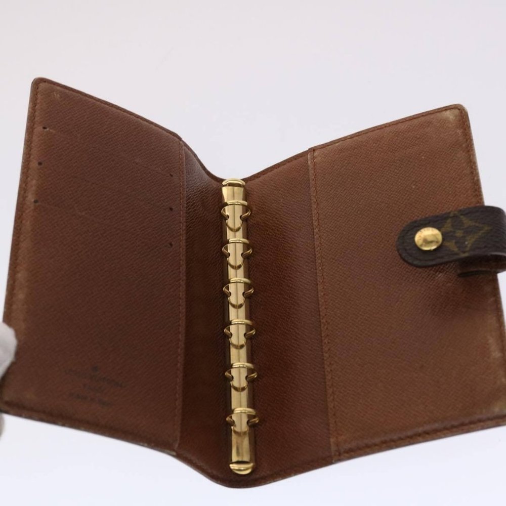 LOUIS VUITTON Monogram Agenda PM Day Planner Cover LV Auth - Picture 12 of 14